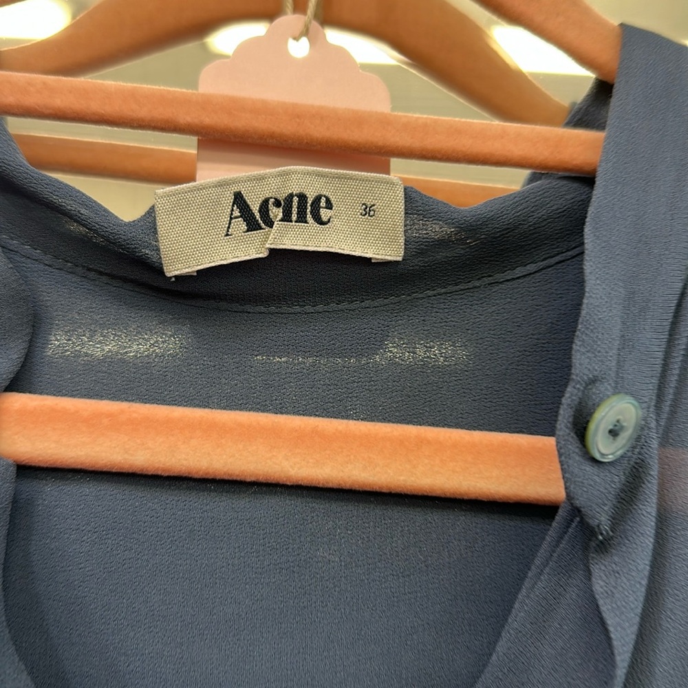 Acne sheer tunic/dress